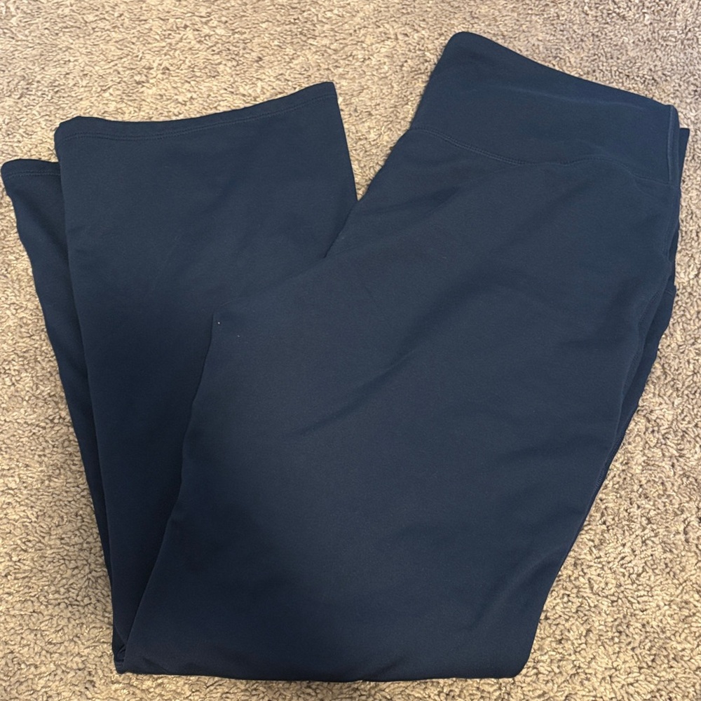 Navy Blue flair Leggings
